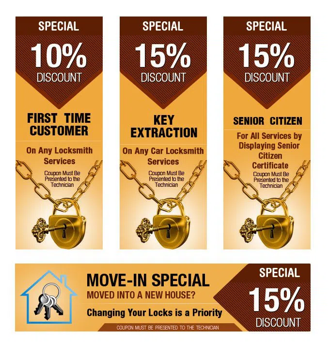 Emergency Locksmith Berkeley Berkeley, CA 510-803-3120 - coupon1-set-four